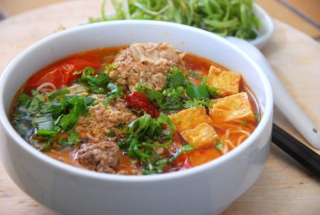 cach lam bun rieu